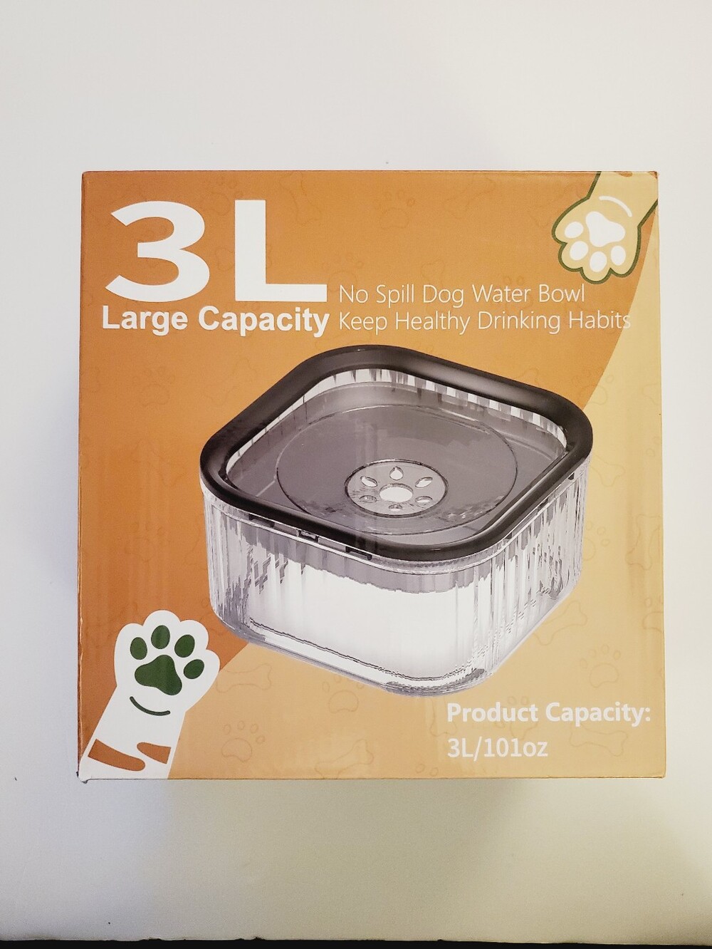 No Spill Dog Water Bowl